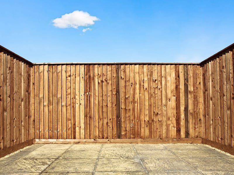 feather edge fencing