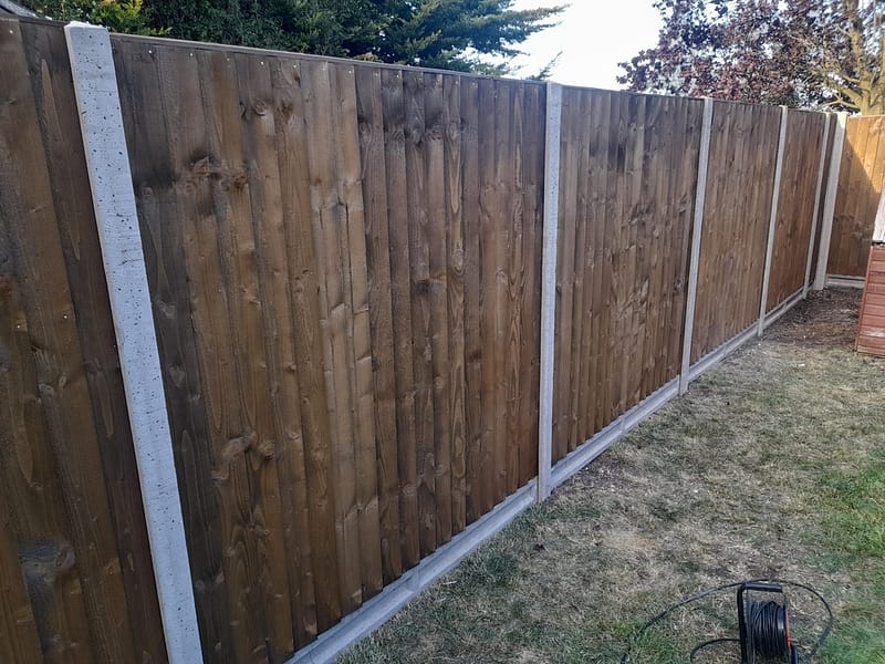 Closeboard fence panels